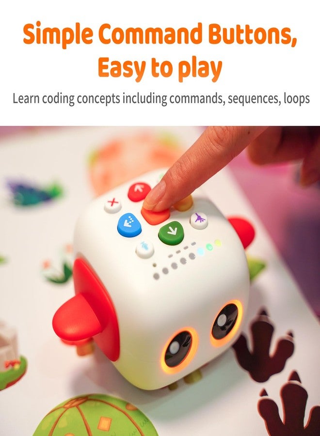 MatataStudio Upgraded Talebot Pro Coding Robot for Kids Aged 3-5, Education & Learning Toys for Toddlers to Learn Early Programming, Screen-Free STEM Robotics for Classroom Pre-k Kids Homeschool - Image 4